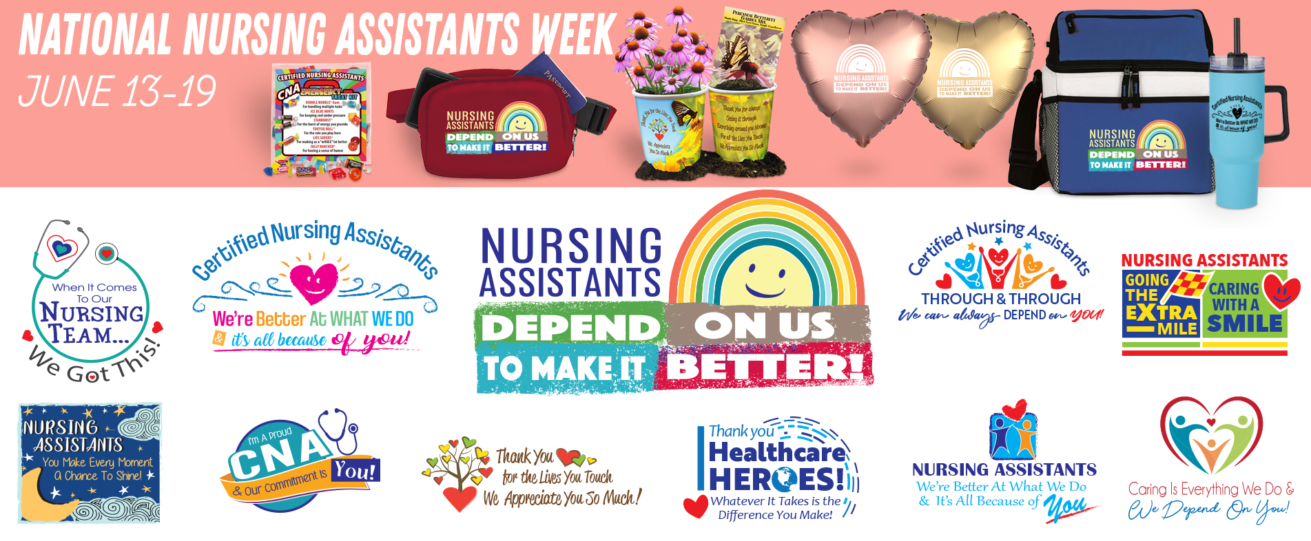 National Nursing Assistants Week Gifts | CNA Week Gifts | Care Promotions