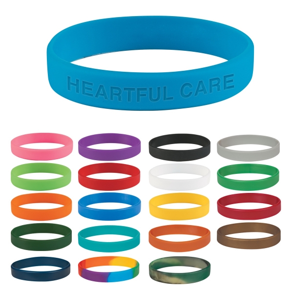 Custom Debossed Silicone Wristband at Rs 7/piece | Silicone Wristbands in  Mumbai | ID: 2851750932412