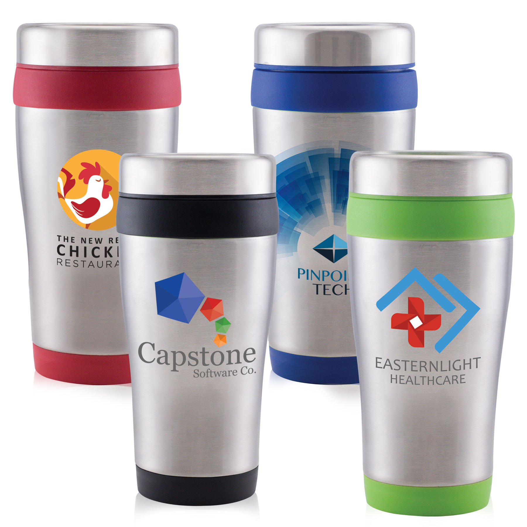 16 oz. Stainless Steel Tumbler with Lid Full Color