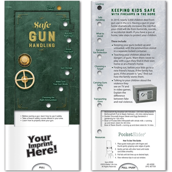 Safe Gun Handling Pocket Slider